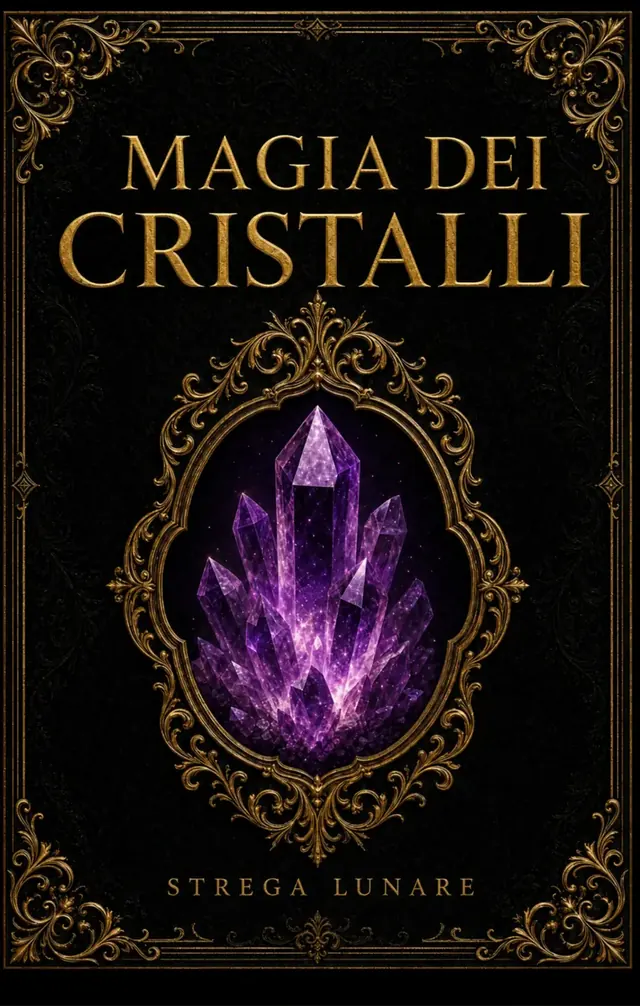 Copertina del grimorio Magia dei Cristalli